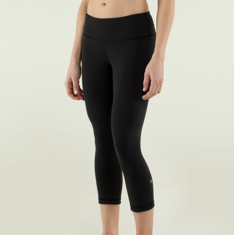 Lululemon Wunder Under Crop *Reversible